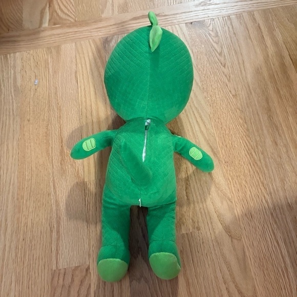 PJ MASKS DISNEY GREEN GECKO FROG BOX PLUSH 15" SOFT TOY TALKING EUC Stuffed Toy - Picture 6 of 8